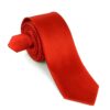 Slim Red Tie